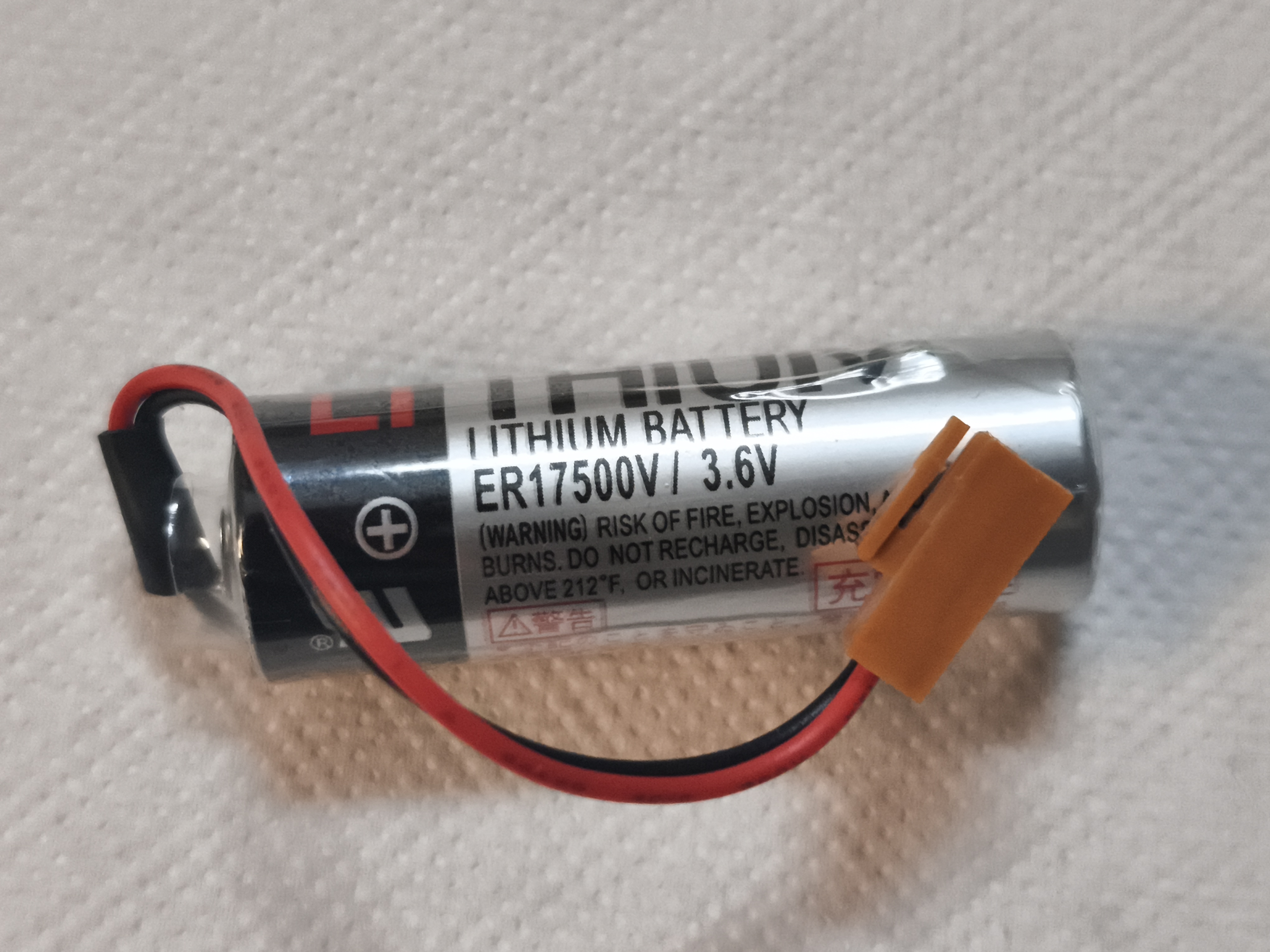 ER17500 / 3.6V