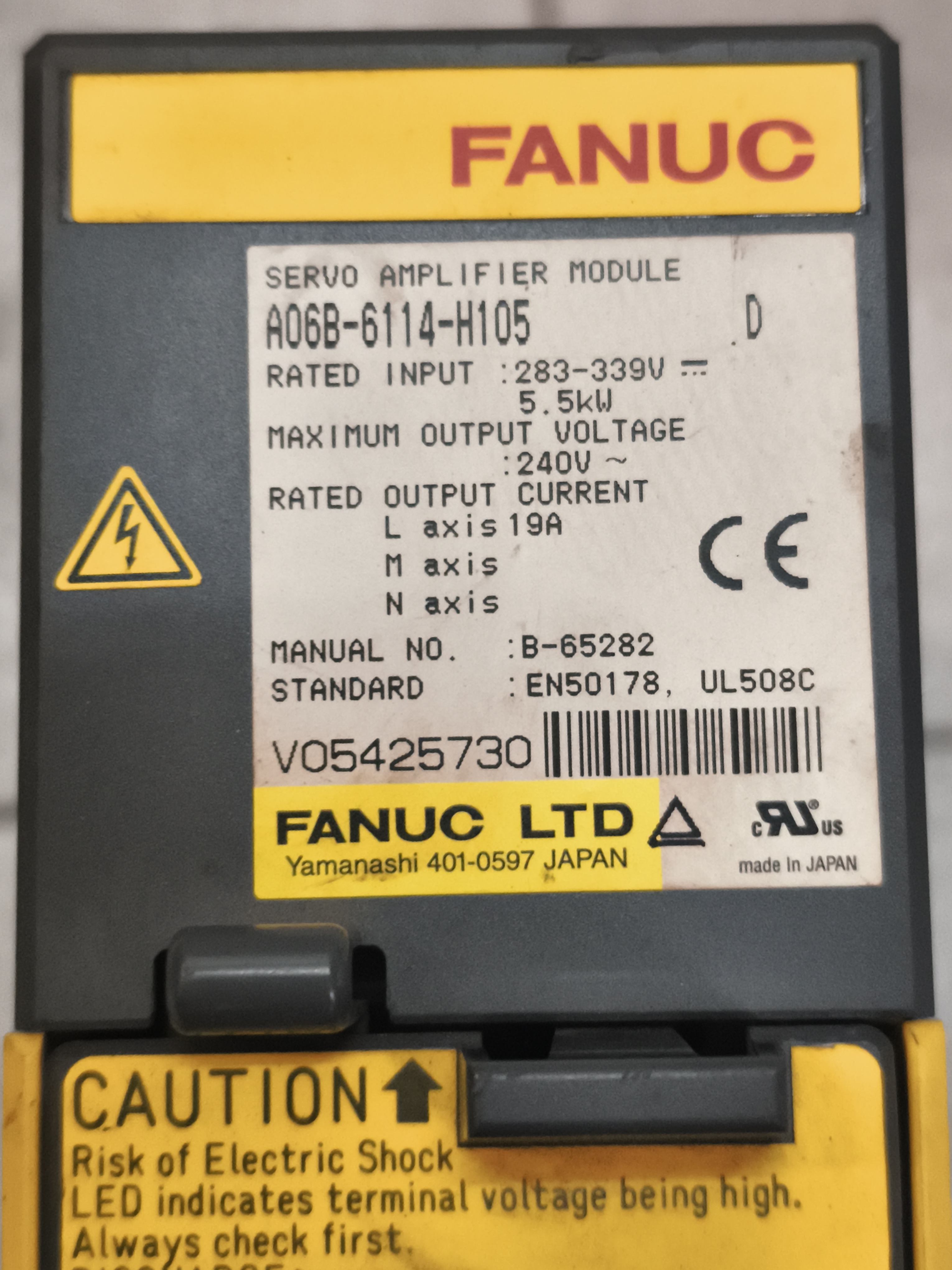 Azionamento asse FANUC A06B-6114-H105