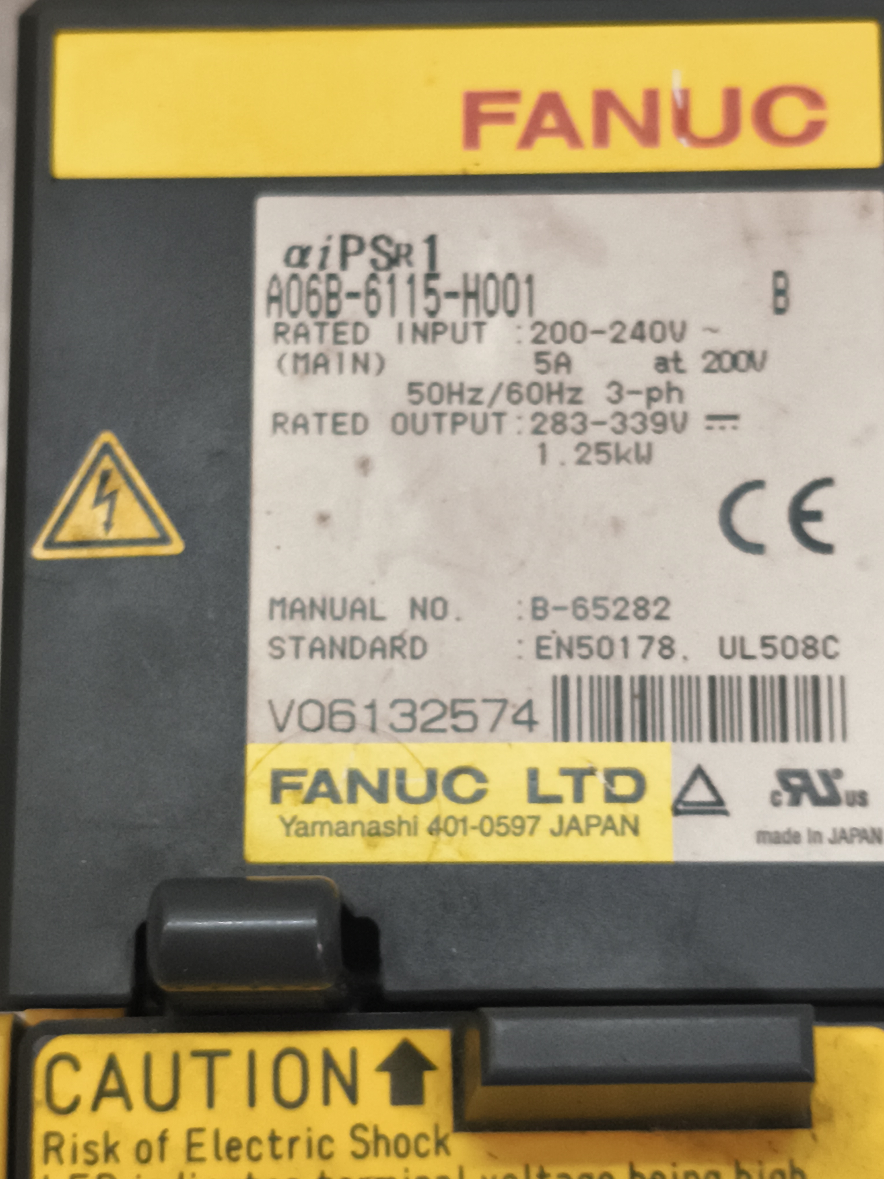 Alimentatore FANUC A06B-6115-H001