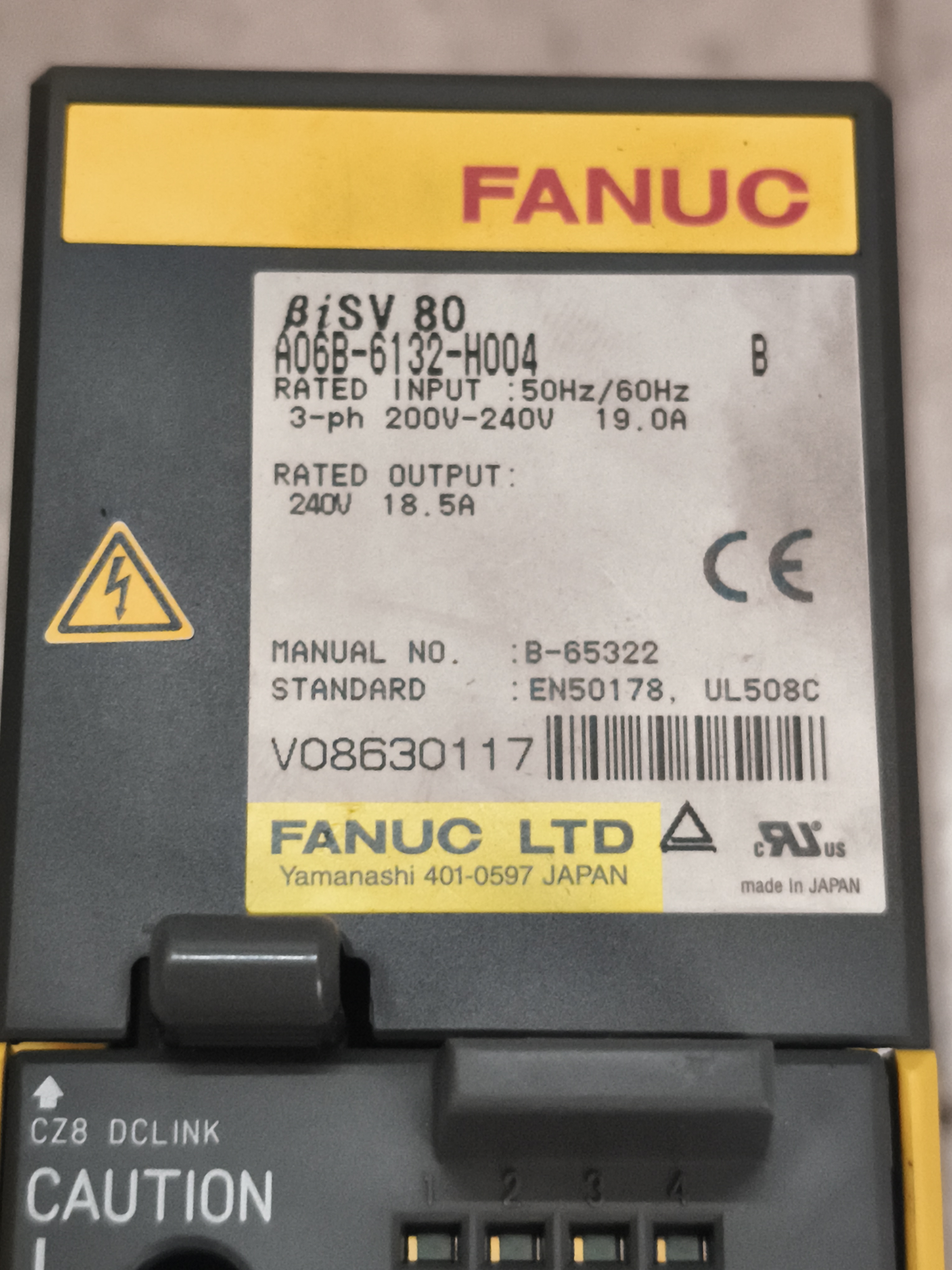 Azionamento  FANUC A06B-6132-H004