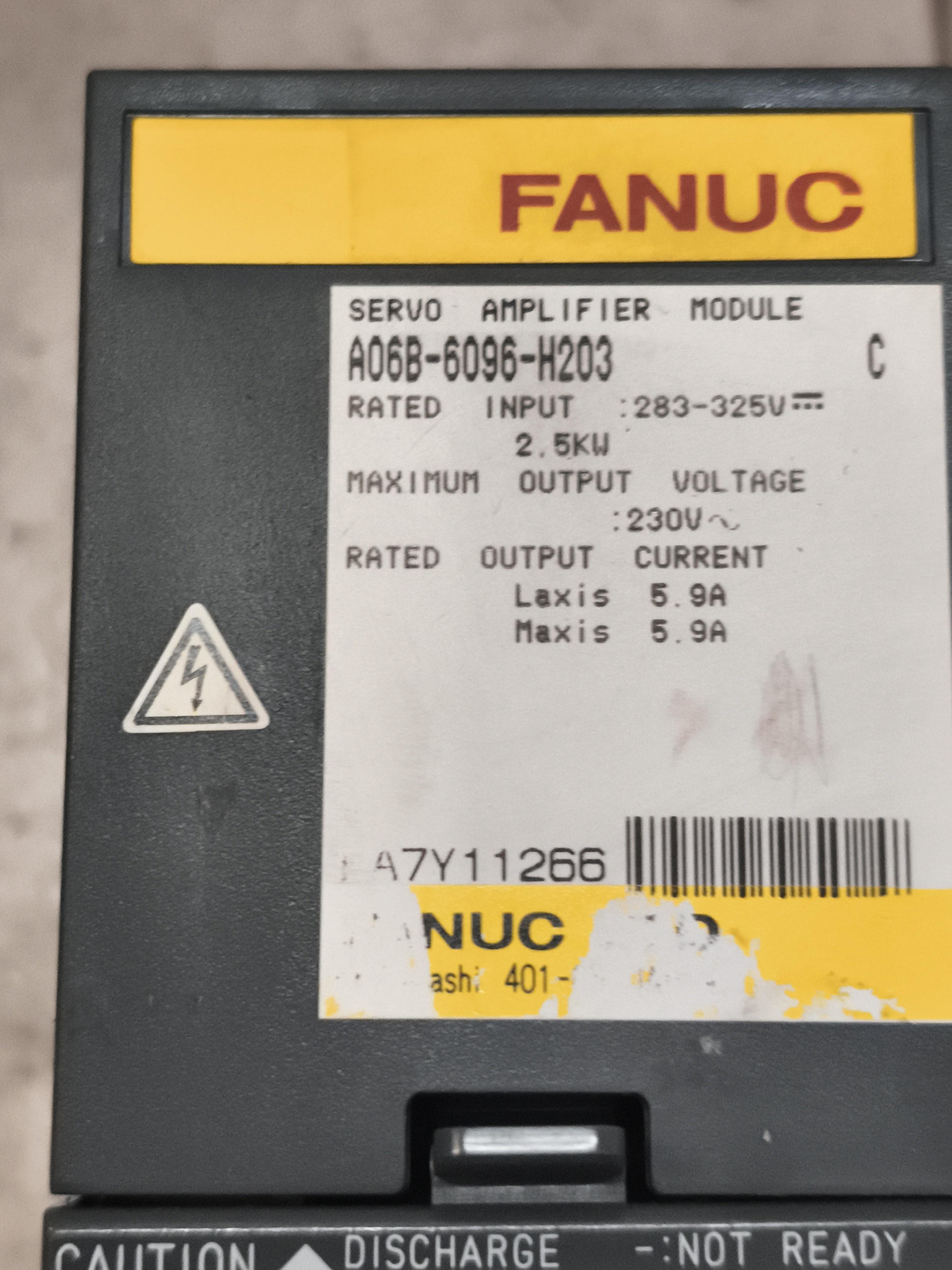 Azionamento  FANUC A06B-6096-H203
