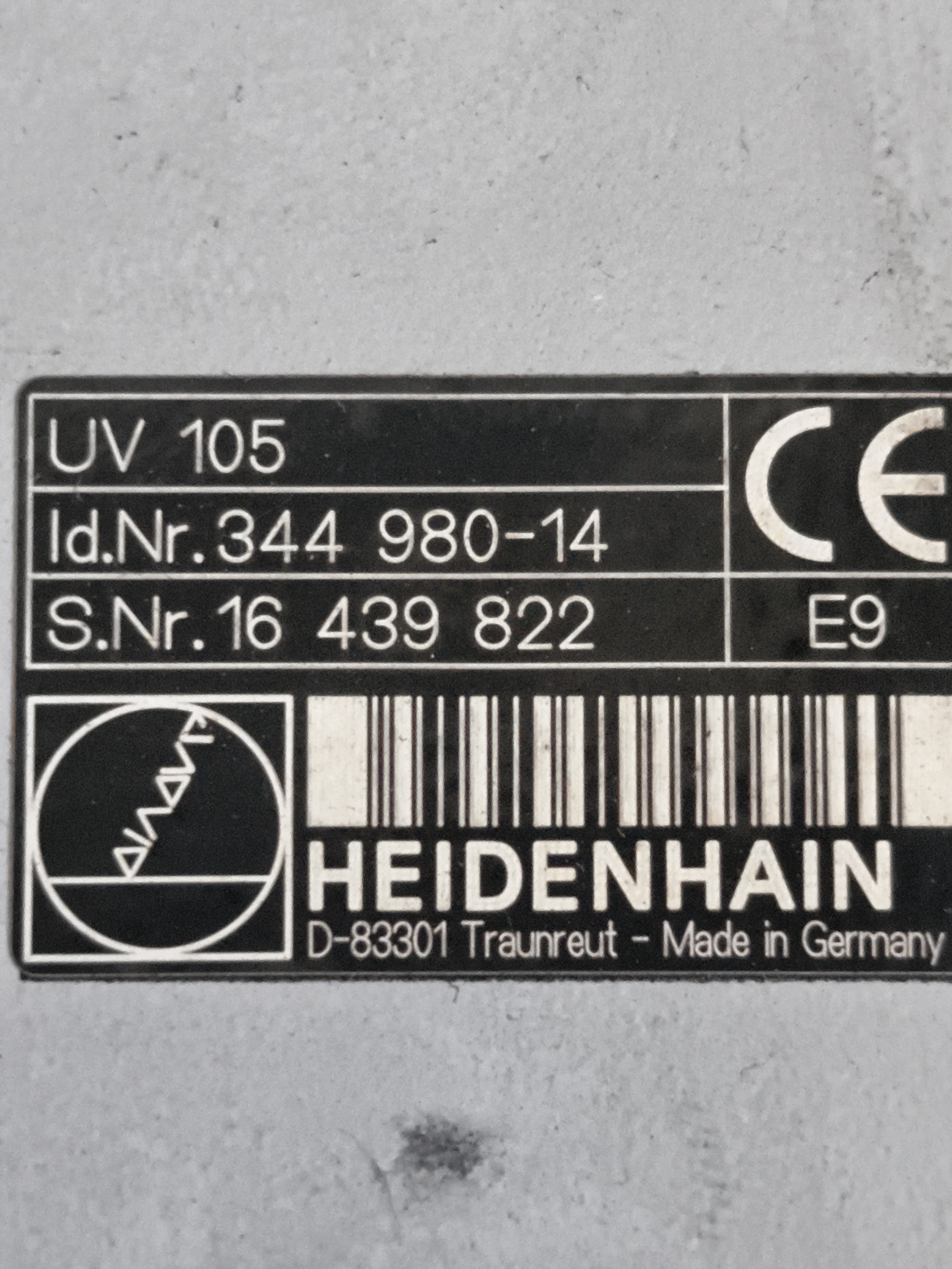 Unità elettronica UV 105
