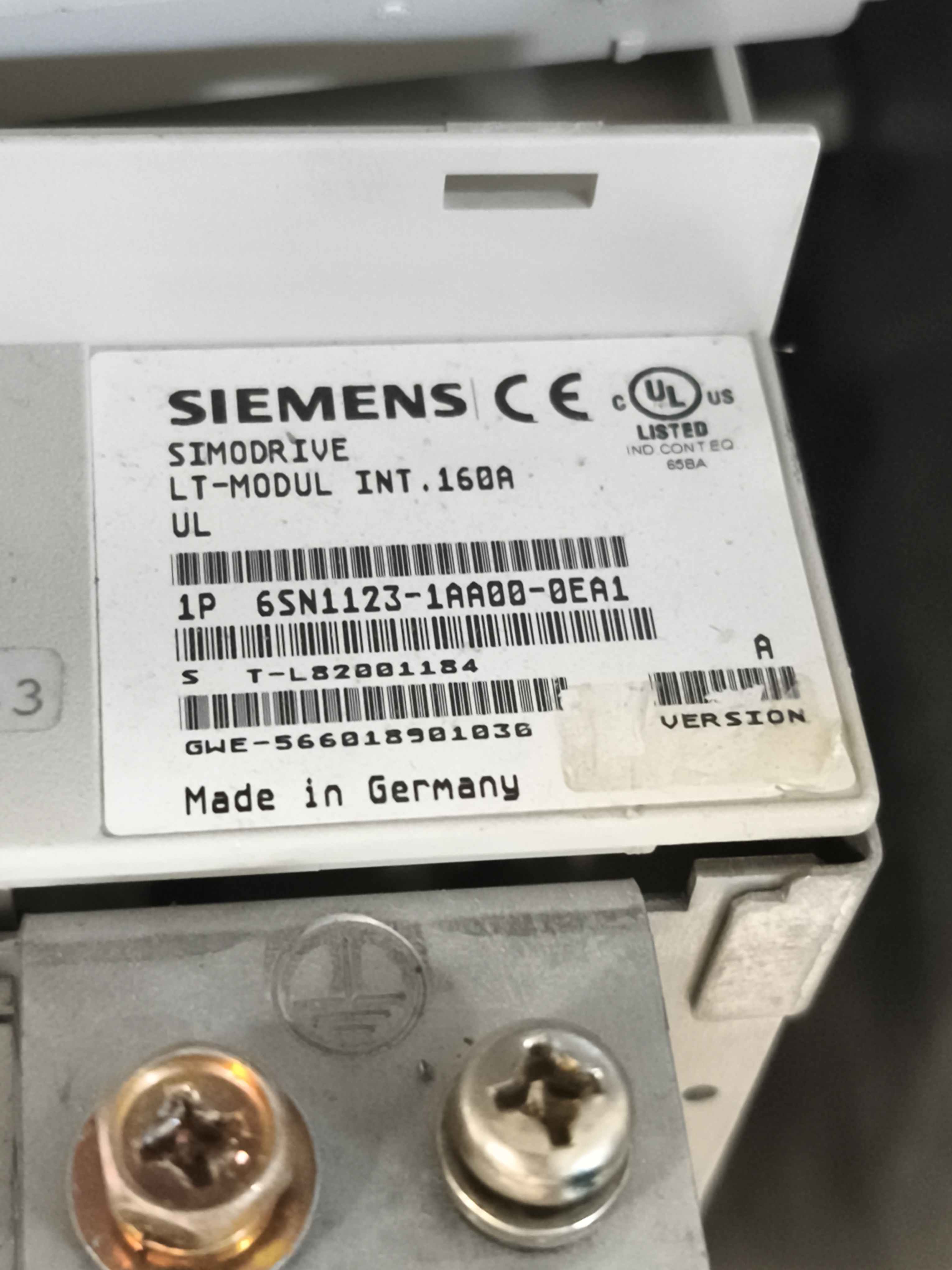 Modulo di potenza SIMODRIVE 611 6SN1123-1AA00-0EA1