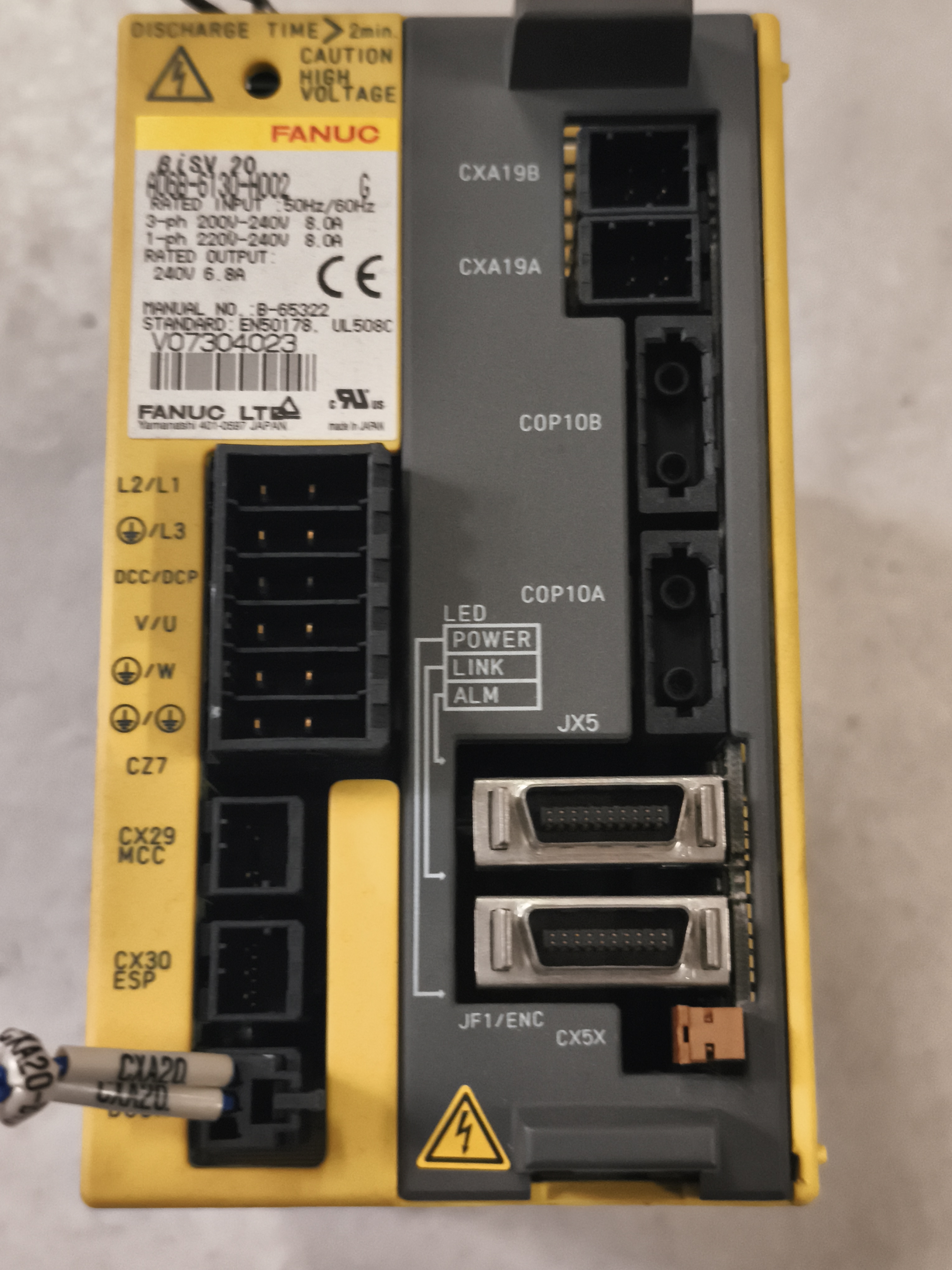 Servoazionamento compatto serie beta i A06B-6130-H002