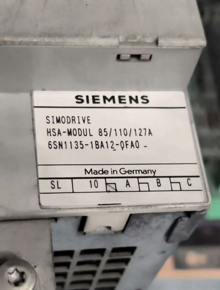 azionamento SIMODRIVE 611 6SN1135-1BA12-0FA0